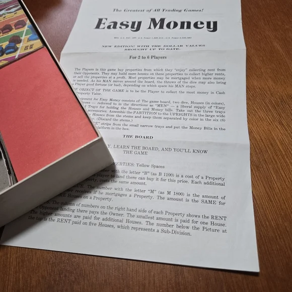 Easy Money Board Game - Colorful Edition - Picture 7 of 9